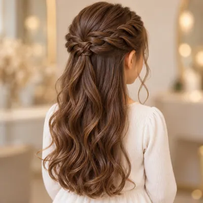 Campaign photograph illustrating Hairstyle for kids