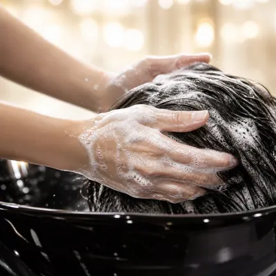 Campaign photograph illustrating Shampoo