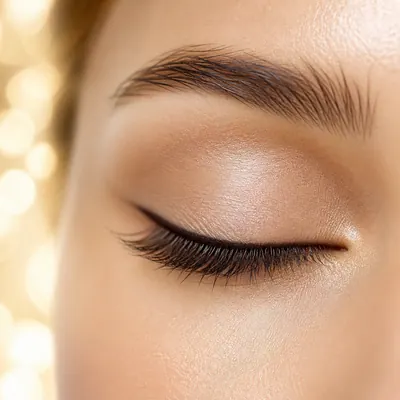 Campaign photograph illustrating Permanent makeup — eyeliner